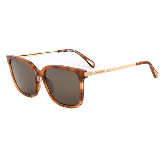 Zadig &amp; Voltaire bruine acetaat zonnebril
