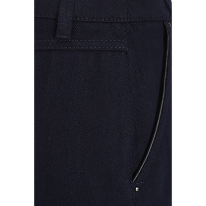 Jupe en coton bleu de Giorgio Armani