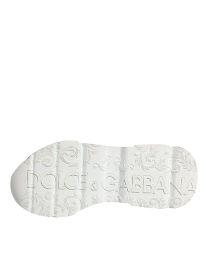 Dolce & Gabbana witte Daymaster handgeschilderde sneakers