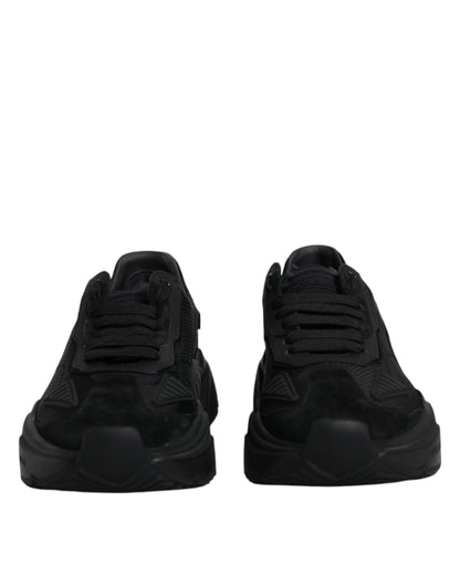 Sneakers basses Daymaster en cuir noir Dolce & Gabbana