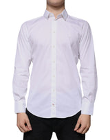 Chemise de ville MARTINI en coton blanc pour homme de Dolce &amp; Gabbana