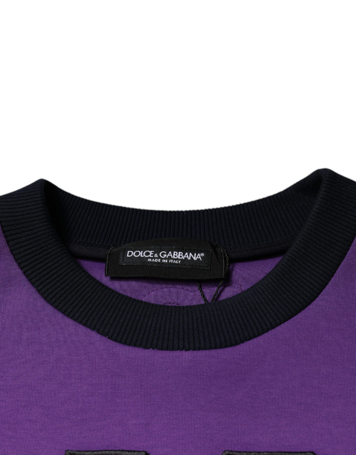 Pull en sweat à col rond multicolore pour homme de Dolce &amp; Gabbana