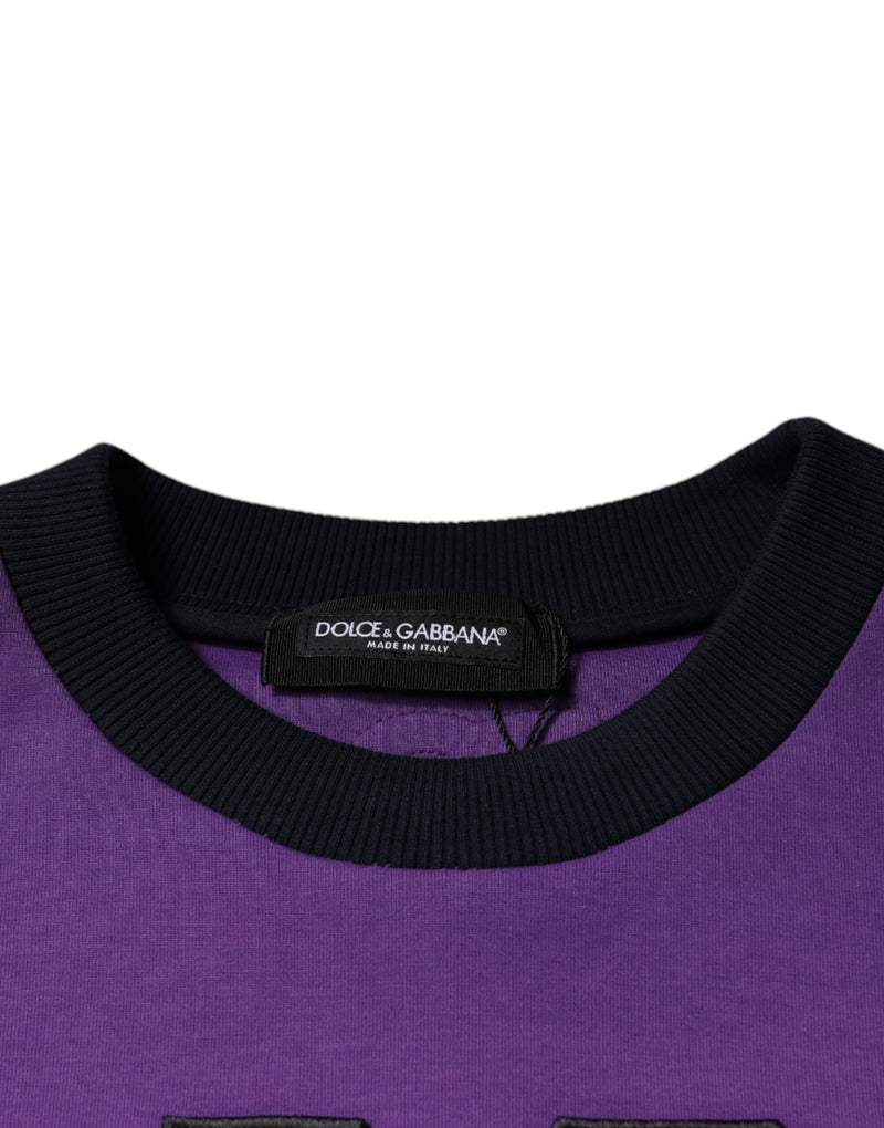 Pull en sweat à col rond multicolore pour homme de Dolce &amp; Gabbana