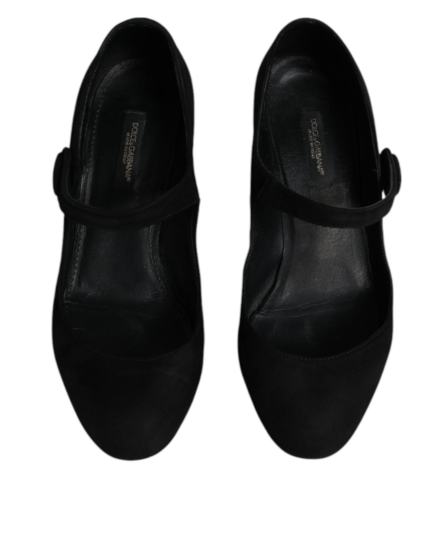 Dolce & Gabbana Zwarte Suède Lederen KEIRA Hakken Pumps Schoenen