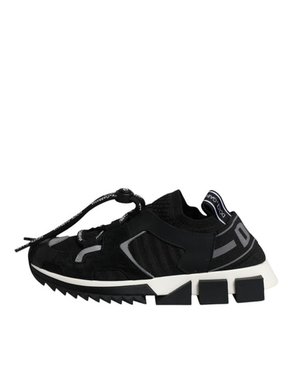 Dolce & Gabbana Sorrento Sneakers in zwart en wit met logo