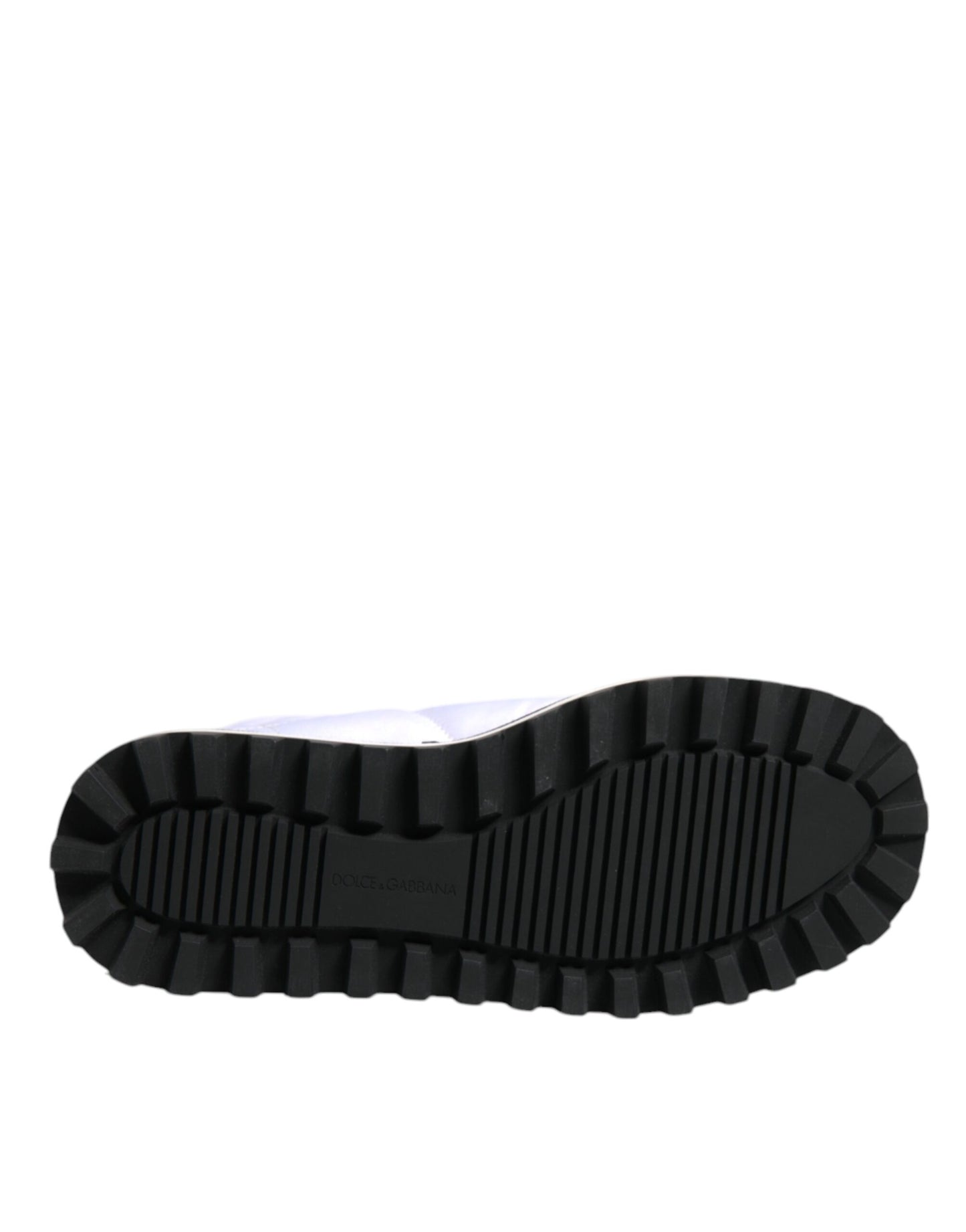 Bottines mi-mollet en viscose blanche rembourrée Dolce & Gabbana