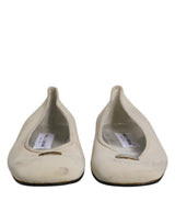 Dolce & Gabbana Ballerina Flats en Tissu Beige