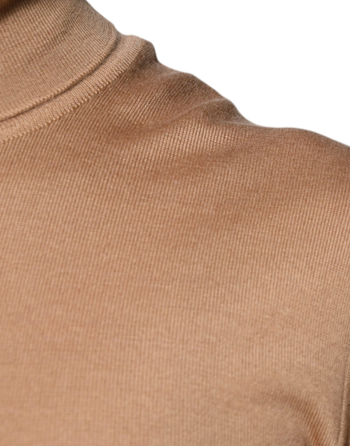 Pull en cachemire et soie marron Dolce & Gabbana