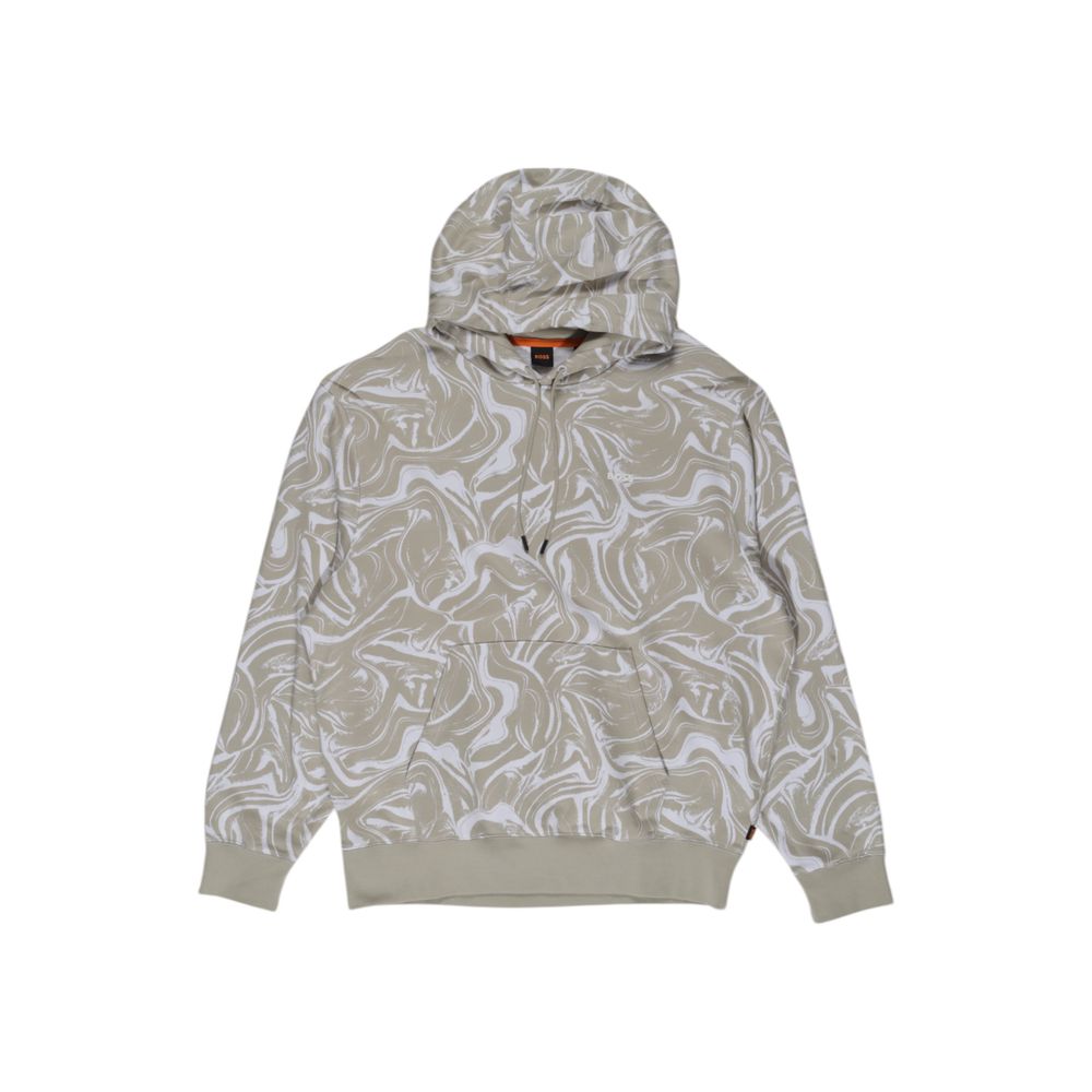 Hugo Boss beige katoenen hoodie