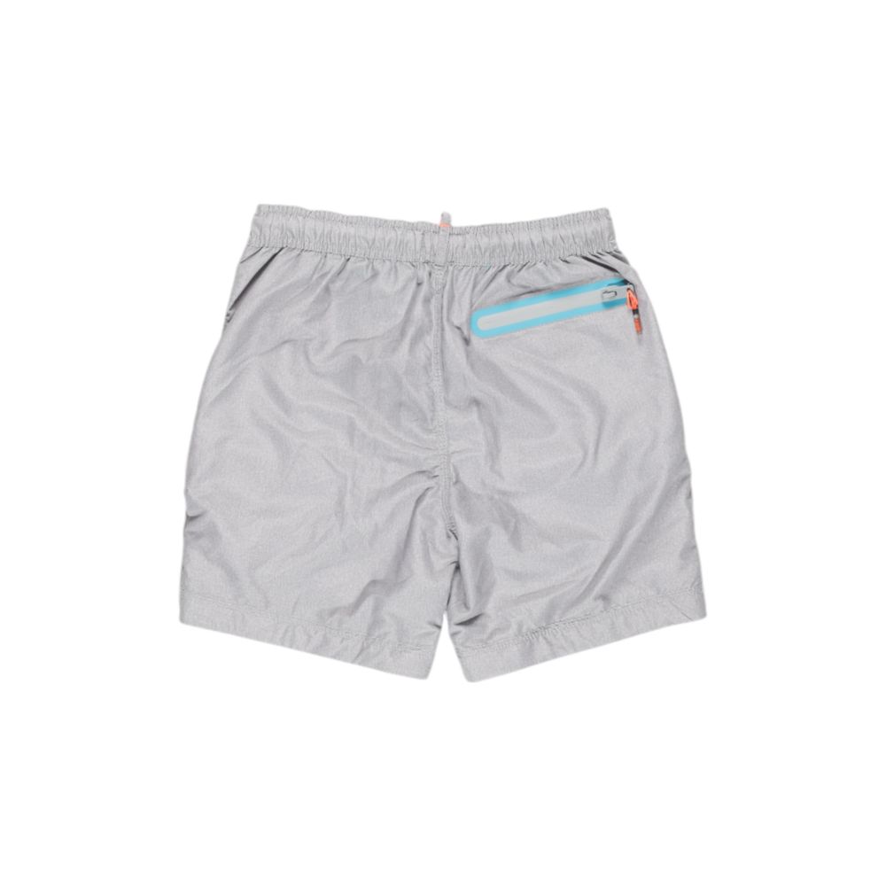 Superdry Gray Polyester Swim Short