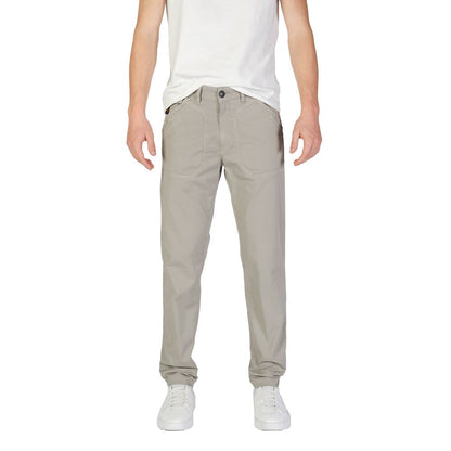 Pantalon en coton gris Refrigiwear