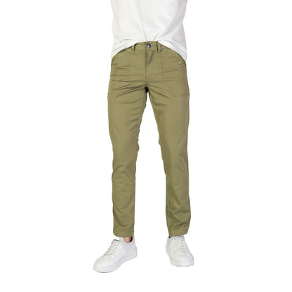 Pantalon en coton vert Refrigiwear