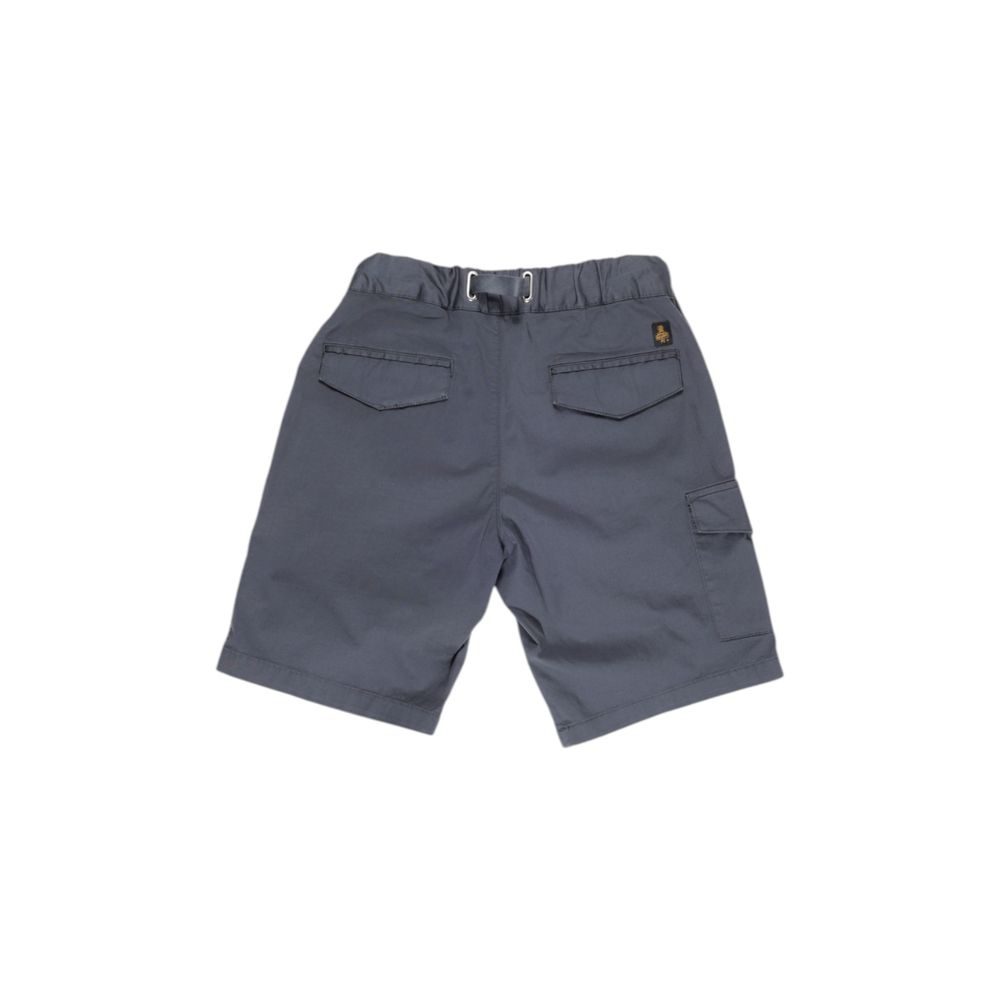 Short Bermuda en coton bleu de Refrigiwear