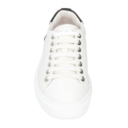 Les Hommes witte leren sneakers voor heren