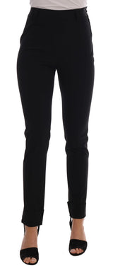 Pantalon legging extensible noir Ermanno Scervino