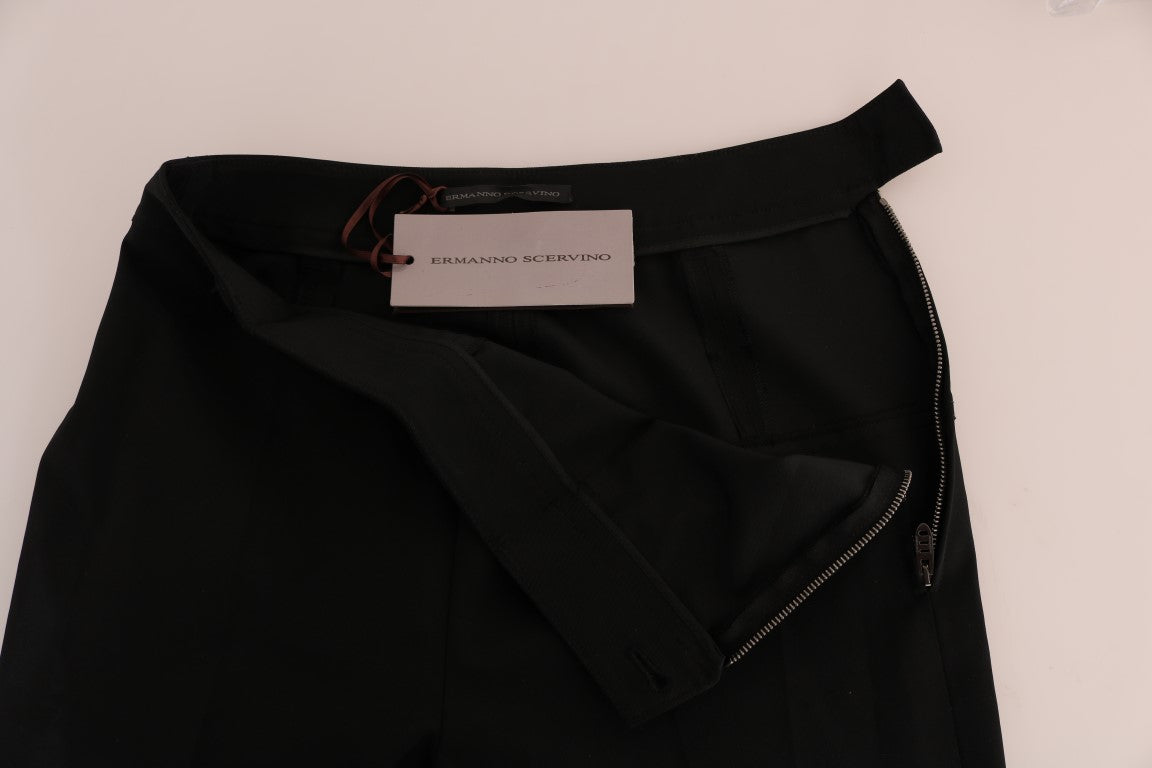 Pantalon legging extensible noir Ermanno Scervino