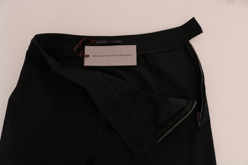 Pantalon legging extensible noir Ermanno Scervino