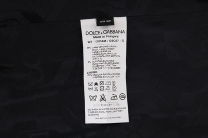 Gilet en laine extensible grise Dolce &amp; Gabbana