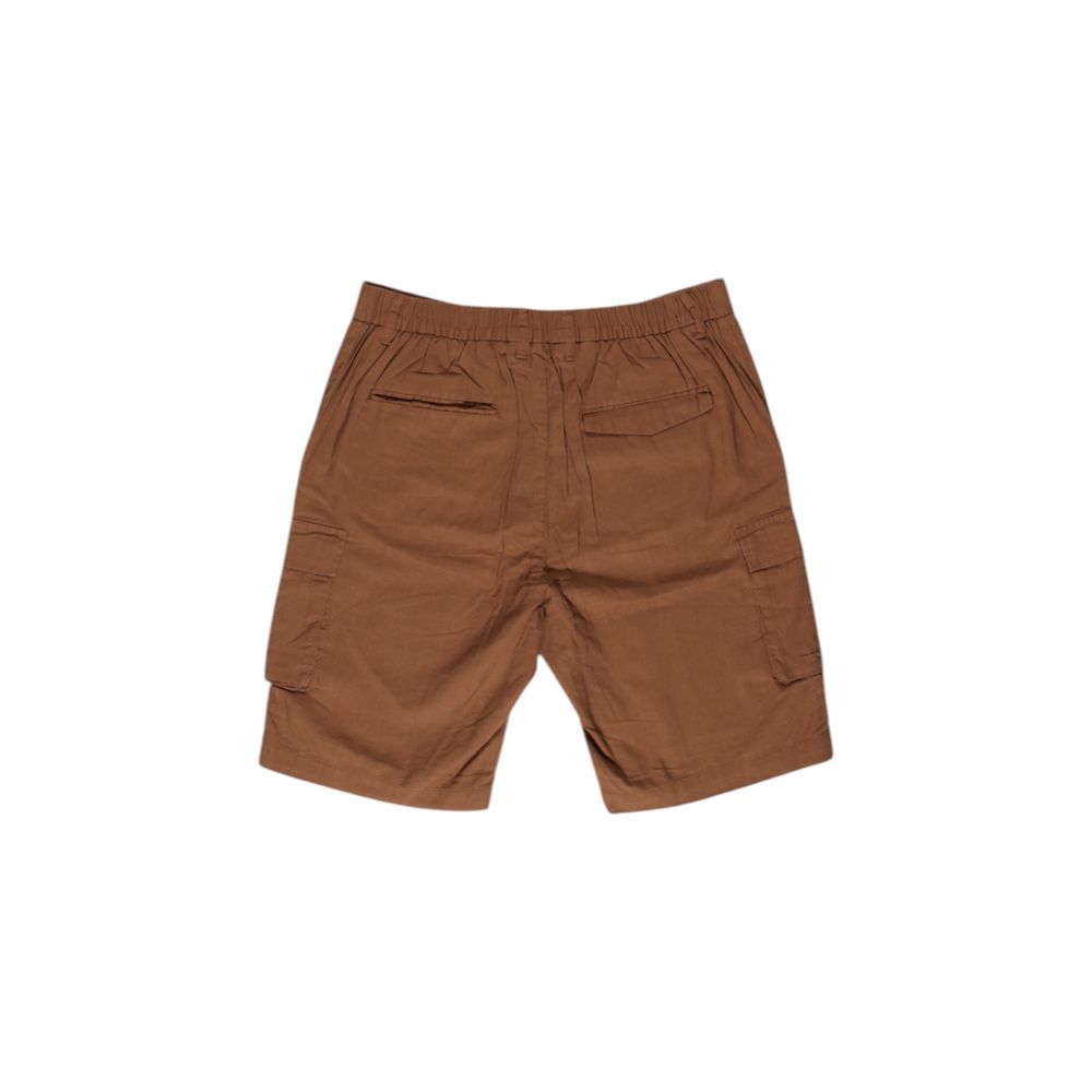 Short Bermuda en lin brun Hamaki-Ho