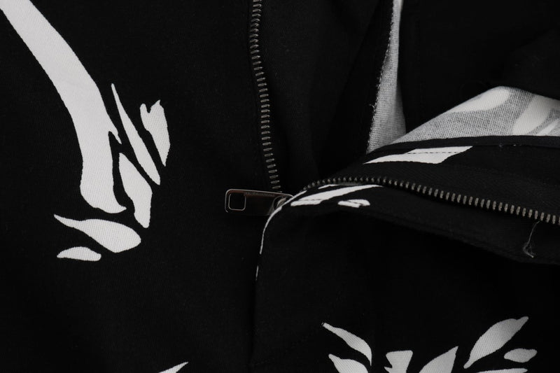 Pantalon Dolce &amp; Gabbana Black Tree en coton stretch