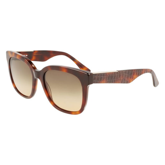 Lacoste Bruine Acetaat Zonnebril