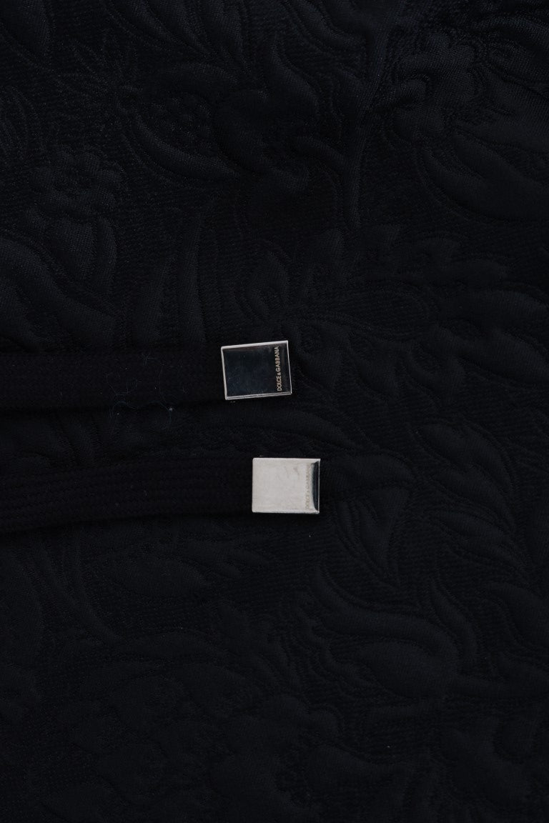 Pull à capuche Dolce &amp; Gabbana noir à cristaux de conte de fées