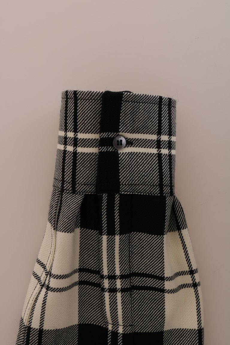 Chemise Dolce &amp; Gabbana noire et blanche à cristaux de conte de fées