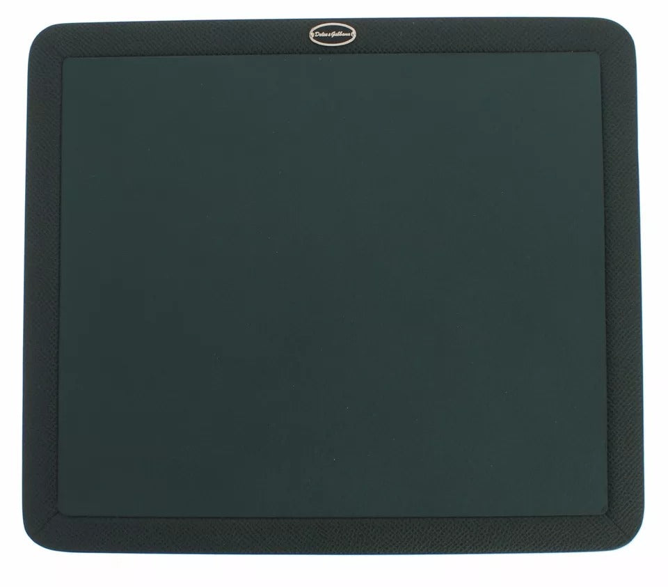 Dolce & Gabbana Tapis de Souris en Cuir Vert - Authentique et Élégant