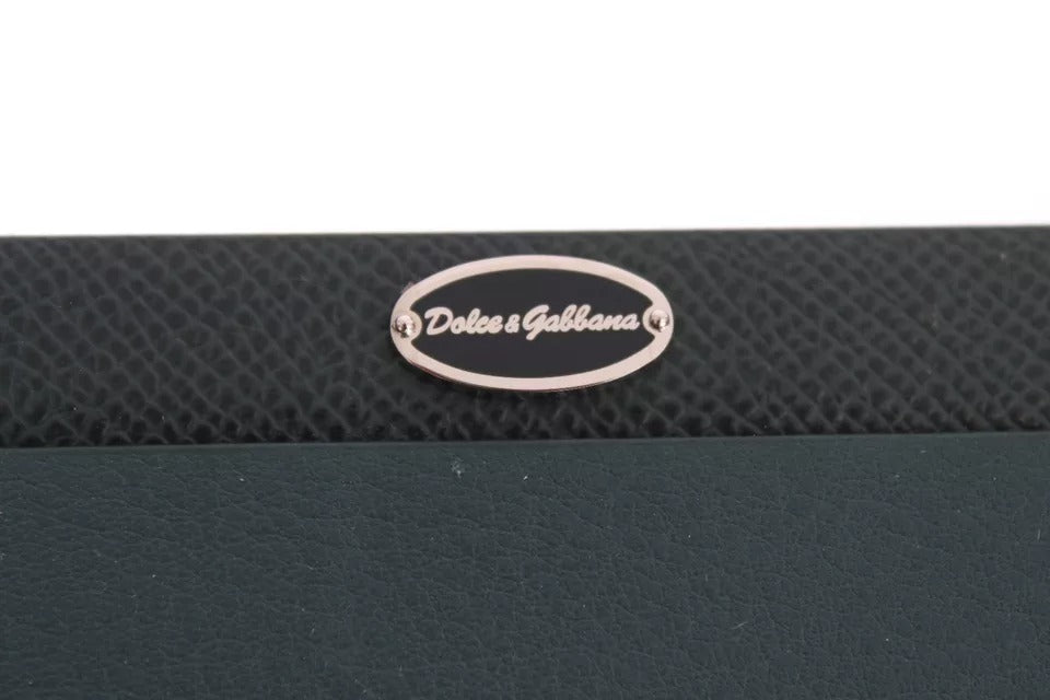 Dolce & Gabbana Tapis de Souris en Cuir Vert - Authentique et Élégant