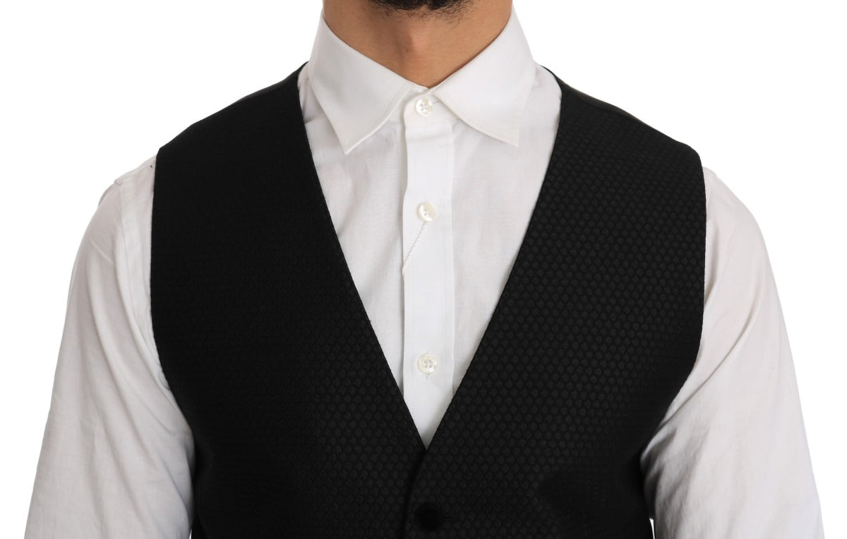 Gilet Dolce &amp; Gabbana à pois noirs