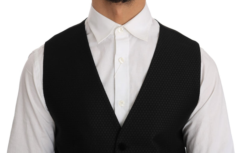 Gilet Dolce &amp; Gabbana à pois noirs