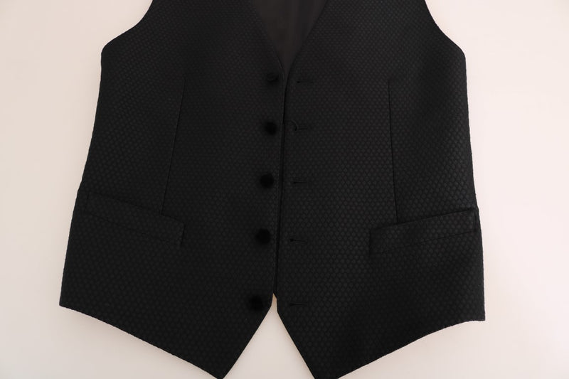Gilet Dolce &amp; Gabbana à pois noirs