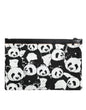 Pochette Dolce & Gabbana à motif panda noir et blanc
