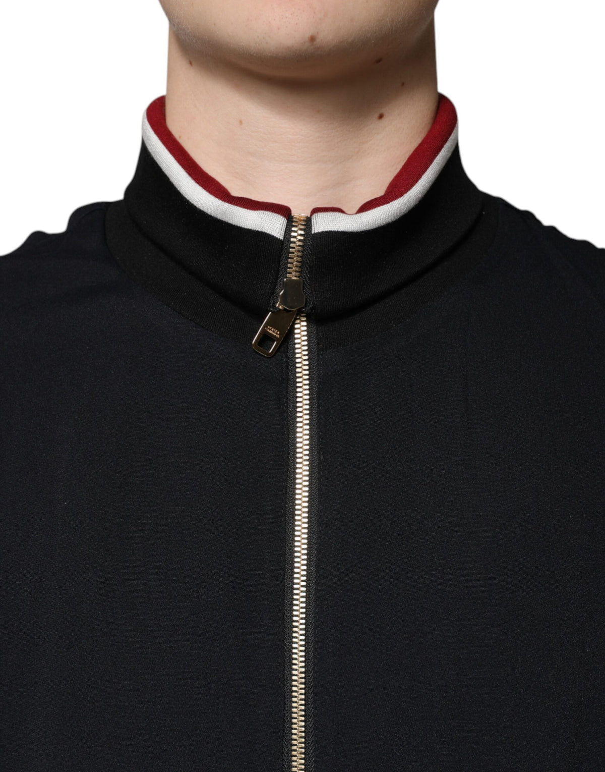 Sweat à capuche zippé noir DG King de Dolce &amp; Gabbana