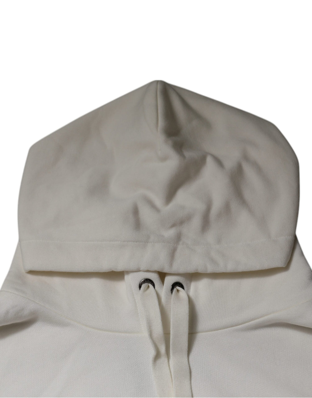 Sweat à capuche blanc avec logo Dolce &amp; Gabbana pour homme