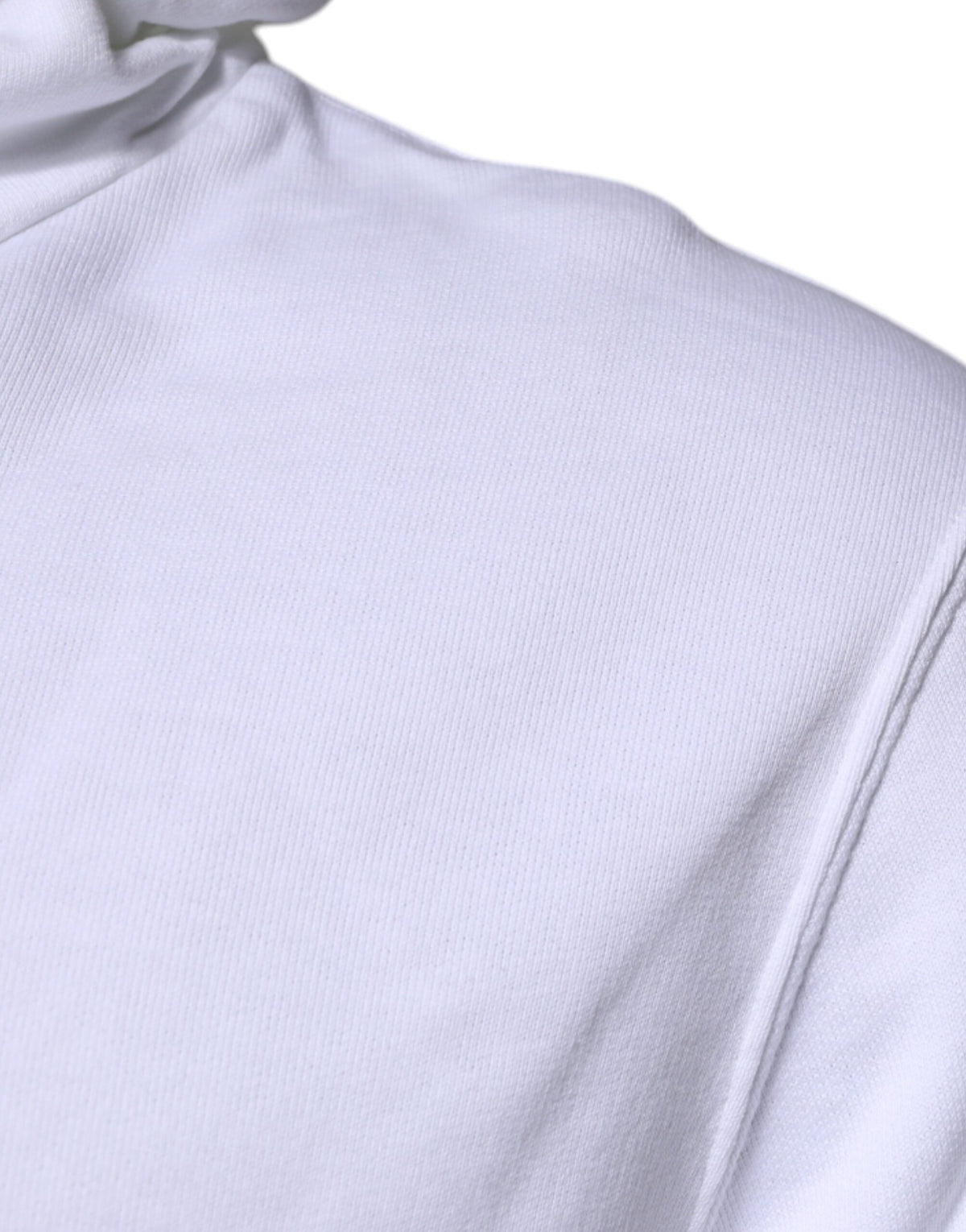 Sweat à capuche blanc avec logo Dolce &amp; Gabbana