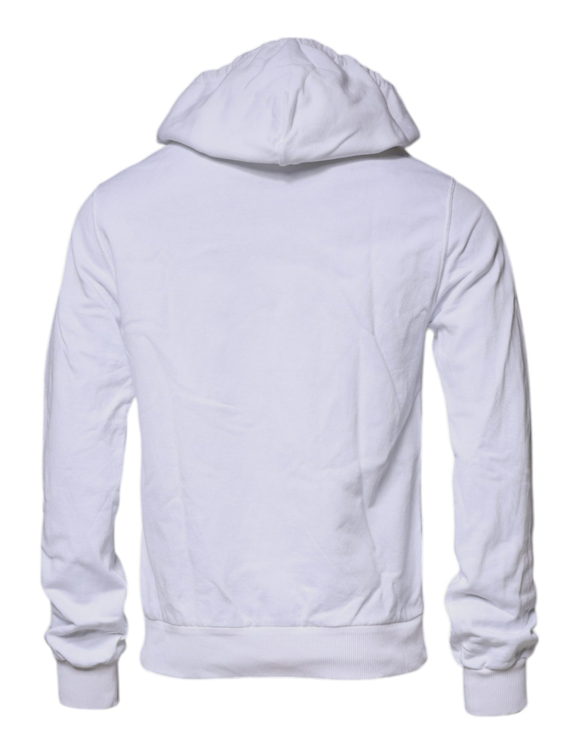 Sweat à capuche blanc avec logo Dolce &amp; Gabbana