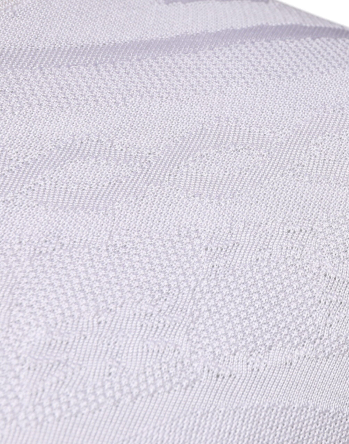 Pull en soie blanche à col rond pour homme de Dolce &amp; Gabbana