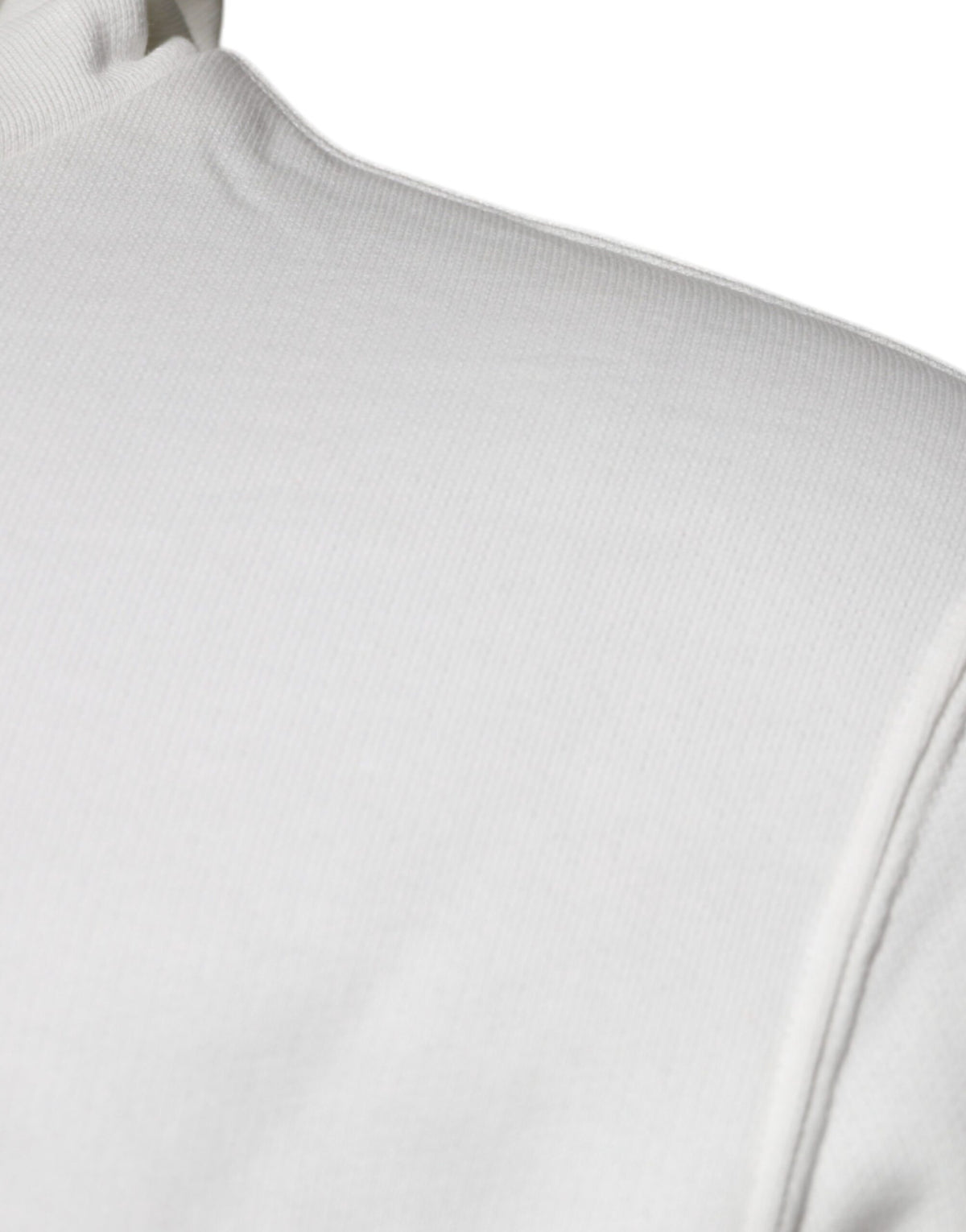 Pull en coton à capuche blanc Caesar de Dolce &amp; Gabbana