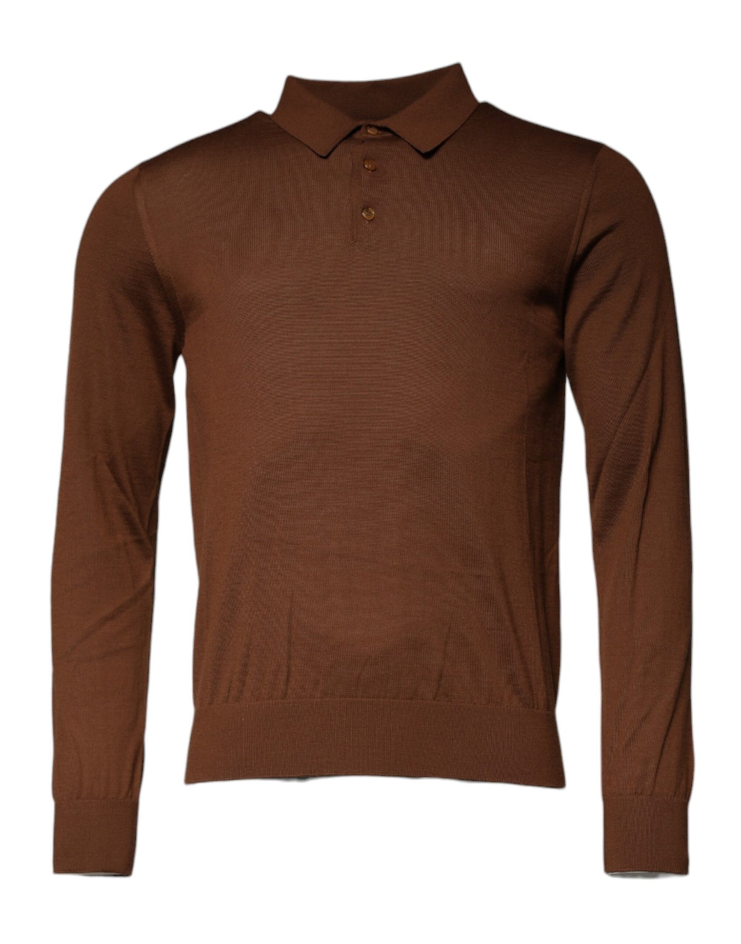 Dolce &amp; Gabbana Bruine Cashmere PULLOVER met knopen voor heren