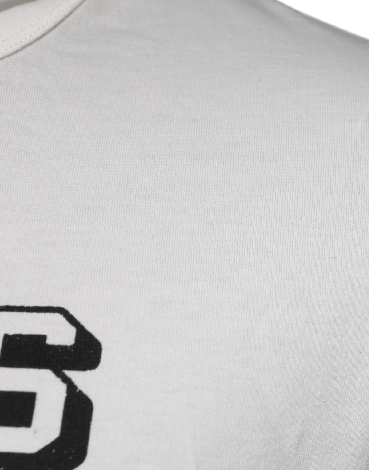 T-shirt en coton blanc à l'emblème Royals de Dolce &amp; Gabbana