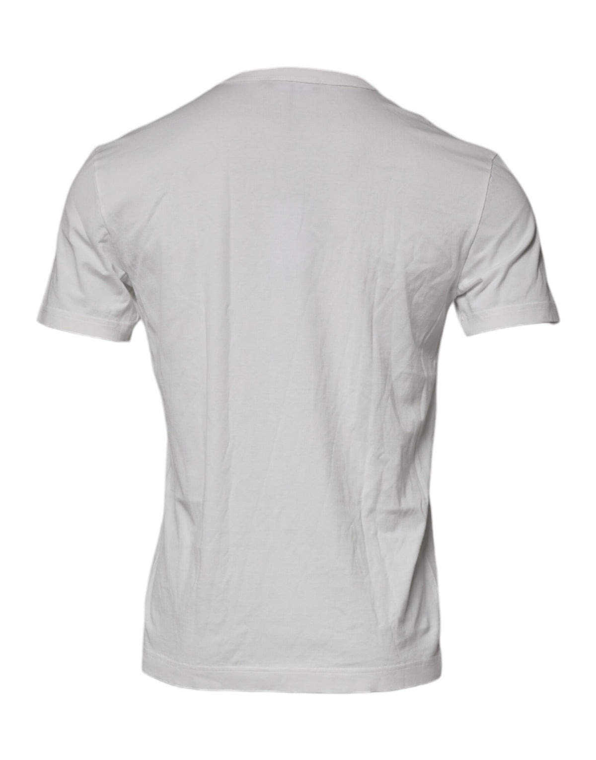 T-shirt en coton blanc à l'emblème Royals de Dolce &amp; Gabbana