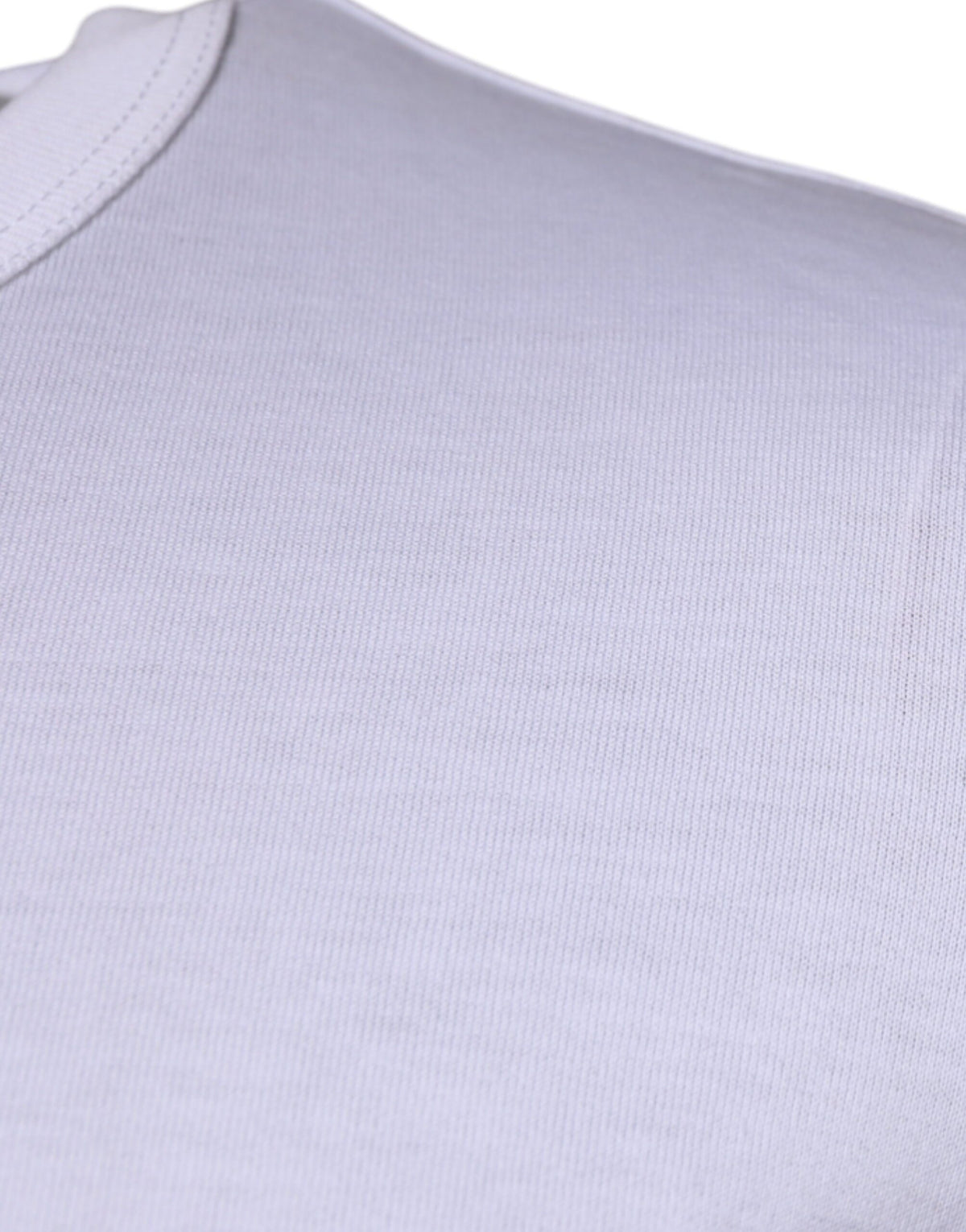 T-shirt en coton à col rond blanc avec le motif Panda King de Dolce &amp; Gabbana
