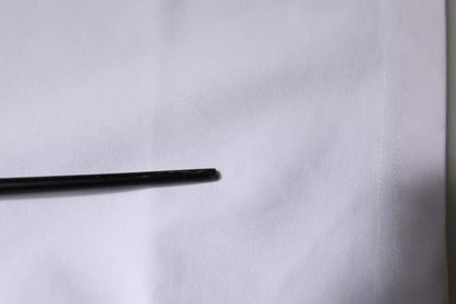 Dolce & Gabbana wit T-shirt met DG-logo en ronde hals en korte mouwen