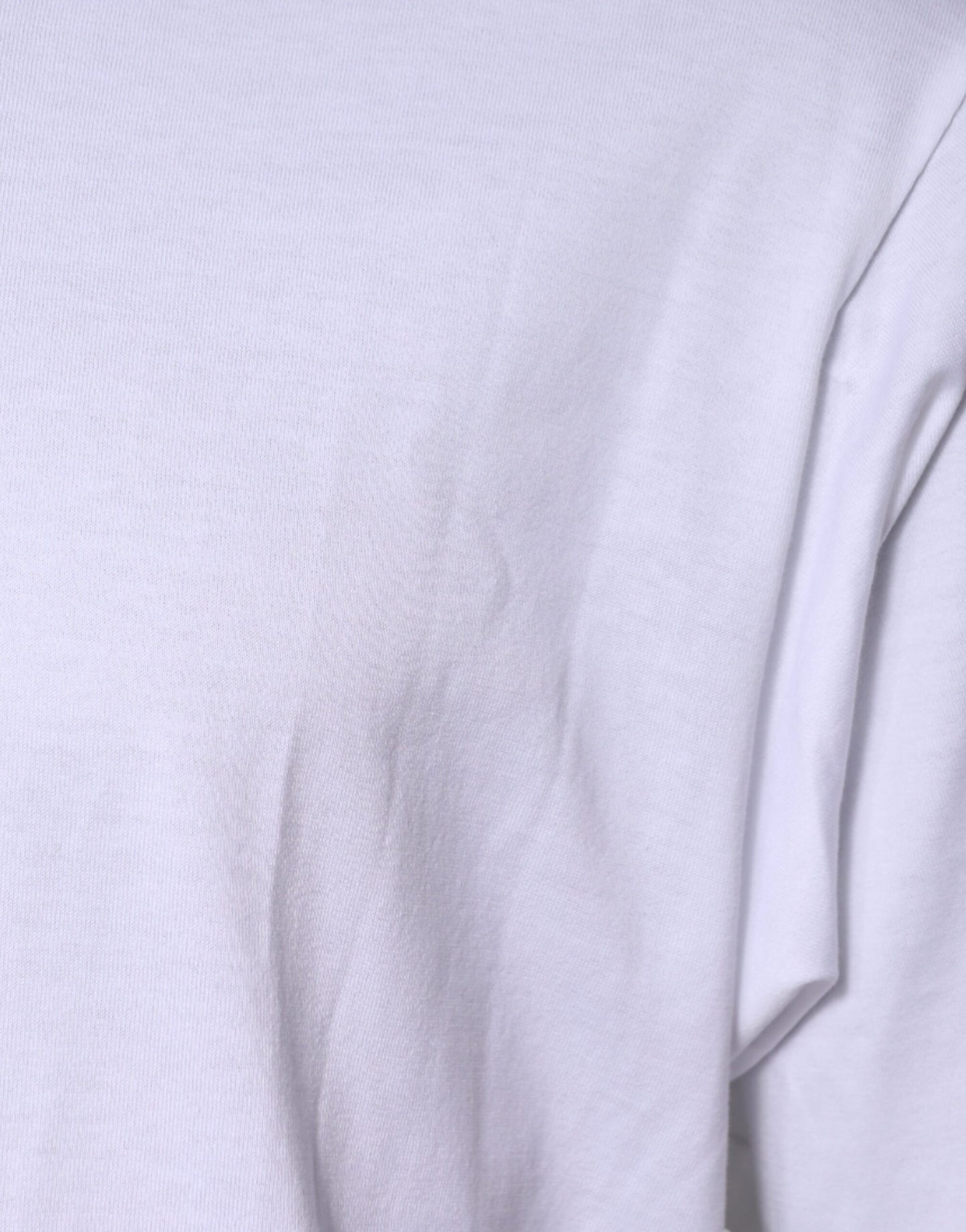 Dolce & Gabbana wit T-shirt met DG-logo en ronde hals en korte mouwen