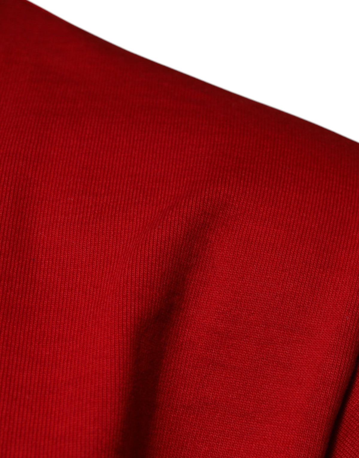 T-shirt à col rond en coton avec le logo DG Eye rouge de Dolce &amp; Gabbana