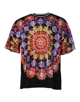 T-shirt à manches courtes pour homme Dolce &amp; Gabbana, multicolore, motif kaléidoscope.
