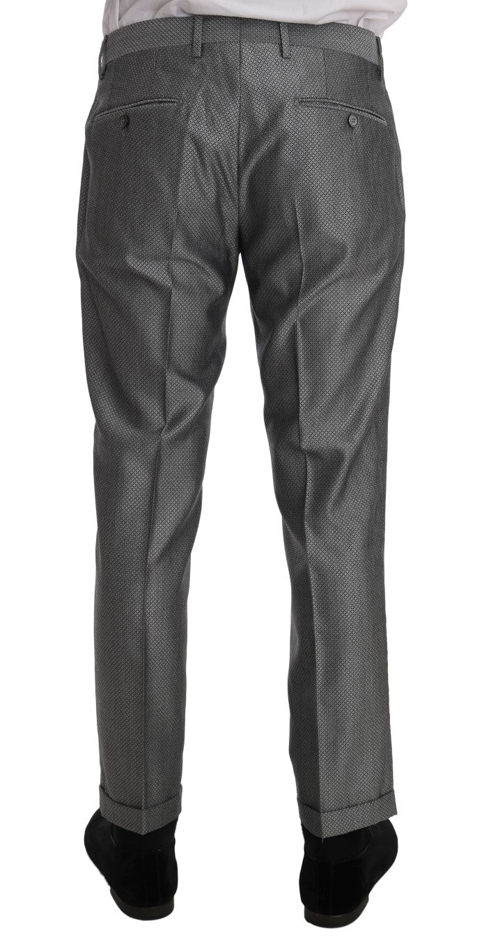 Combinaison Dolce &amp; Gabbana noire stretch Crystal Bee coupe slim