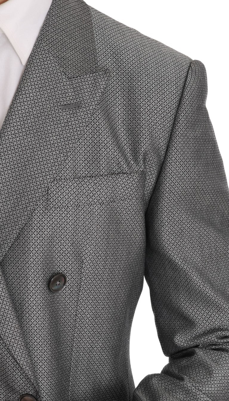 Combinaison Dolce &amp; Gabbana noire stretch Crystal Bee coupe slim