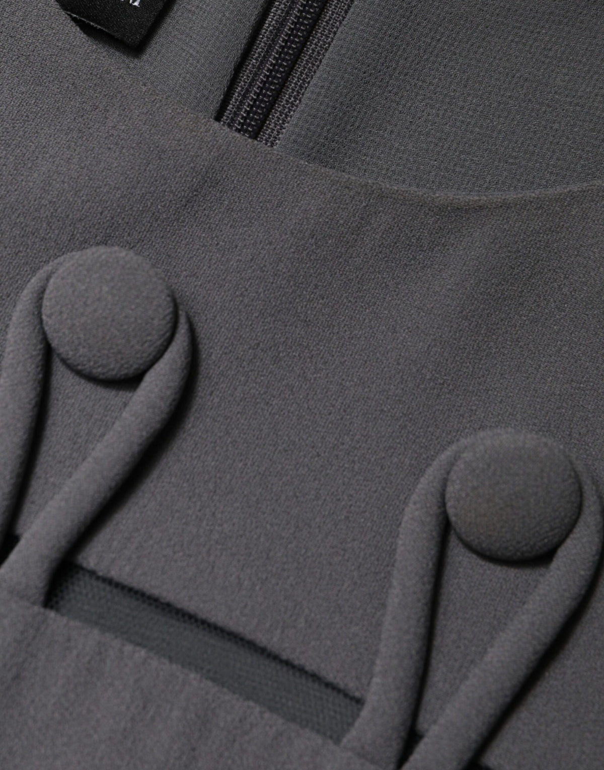 Robe Mini A-ligne Sans Manches Emporio Armani Grise
